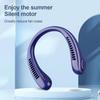Portable Neck Fan USB Rechargeable Electric FAN Mini Ventilador Cooling Bladeless Silent Neckband Fan for Sports