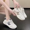 New Women's Shoes Spring and Autumn Versatile Non-slip Repair Shoes Soft Sole Light White Shoes Sports Sports Running Shoes