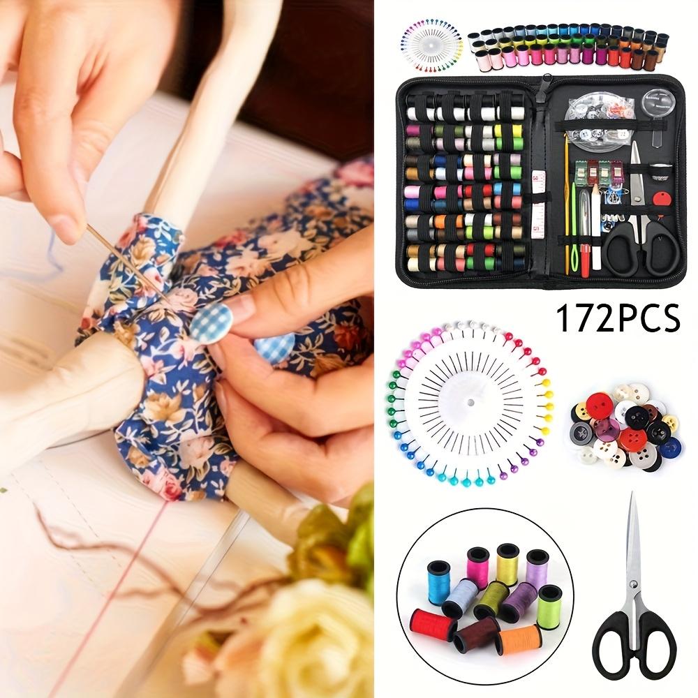 172-piece Sewing Box Set Hand-sewn Cloth Multifunctional Convenient Sewing Bag Set