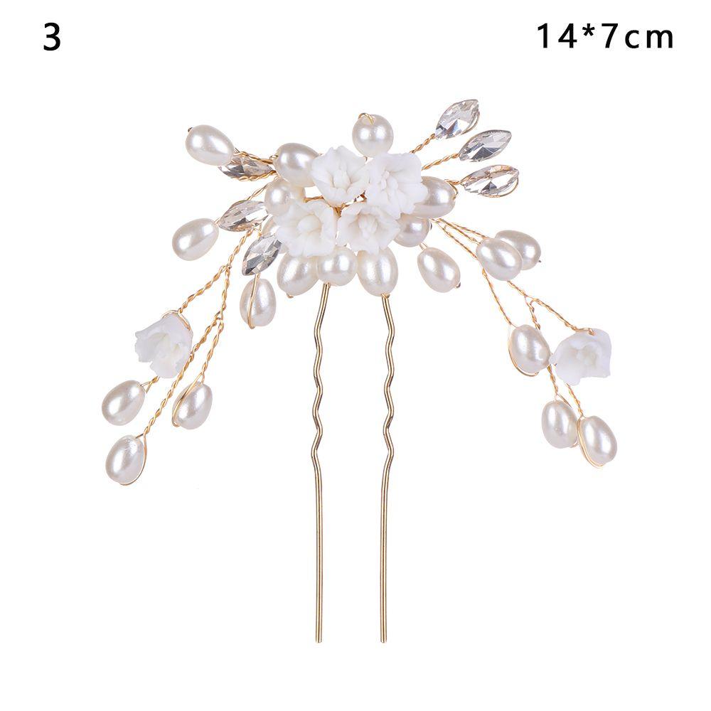 1/2/3PCS Crystal Hair Jewelry Accessories Hair Clips Headpieces Women Hairpins Headwear