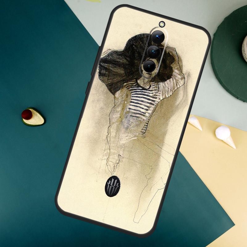 Egon Schiele Для ZTE Nubia Red Magic 8 9 8S 9S 10S Pro Plus 10 Air 6S 7S 7 Pro Red Magic 11 Pro Plus Чехол