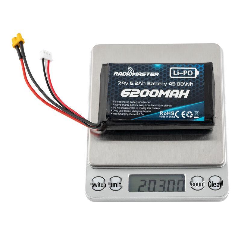 Аккумулятор LiPo RADIOMASTER 6200 мАч 2S для RC-передатчиков