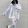 Y2K толстовки женские Harajuku Kawaii одежда большой размер толстовка симпатичная женская новая японская повседневная мода готическая куртка пальто