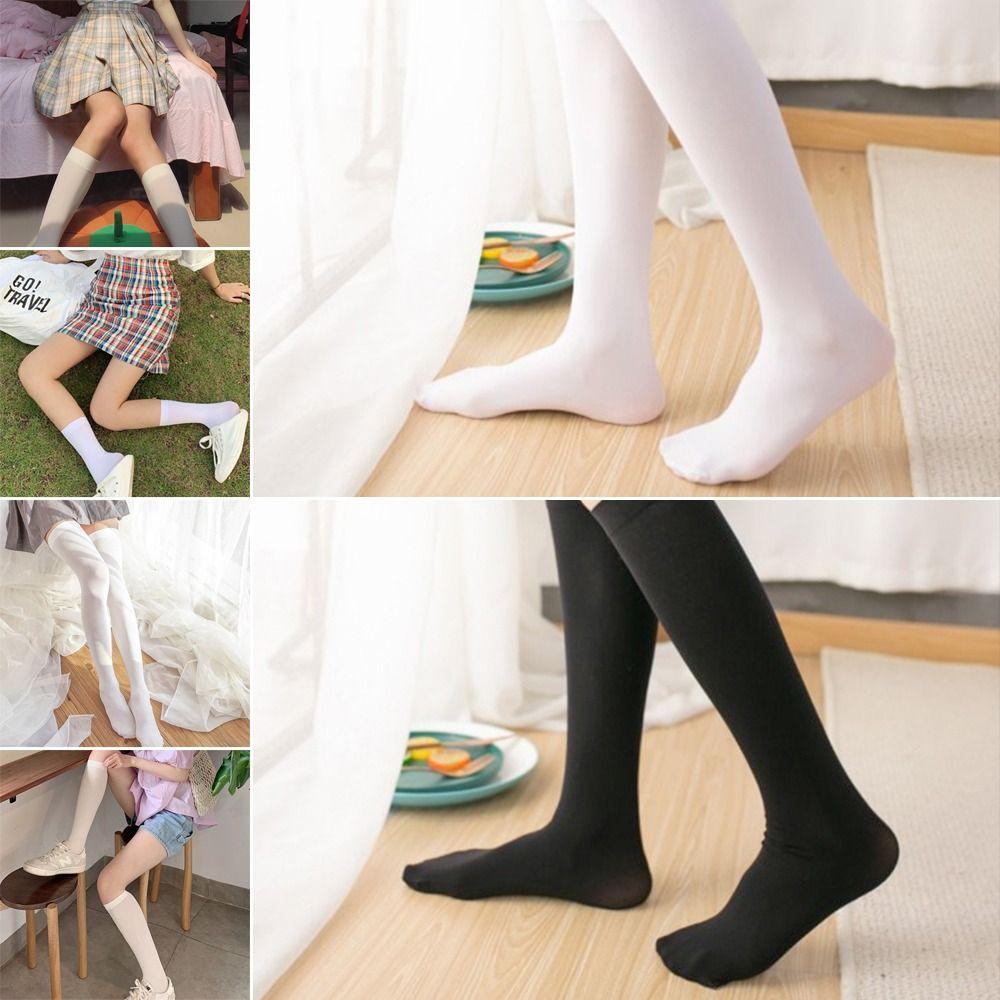Elastic Long Stockings Summer Knee Length Socks Fashion Thin Stockings