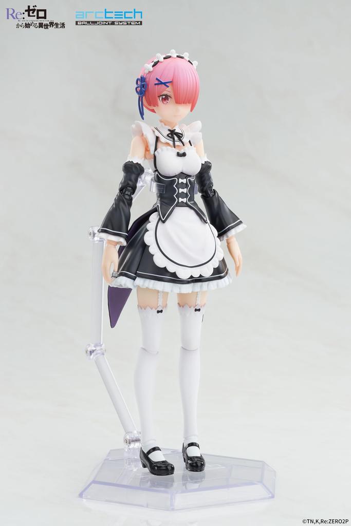 APEX ARCTECH Movable Series Life in Another Ram Scale PVC ABS Painted Movable Figure ReZERO -Starting World- 1/8 &