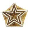 Star Indian Wood Block Art Handcarved Printing Block Textile Stamp