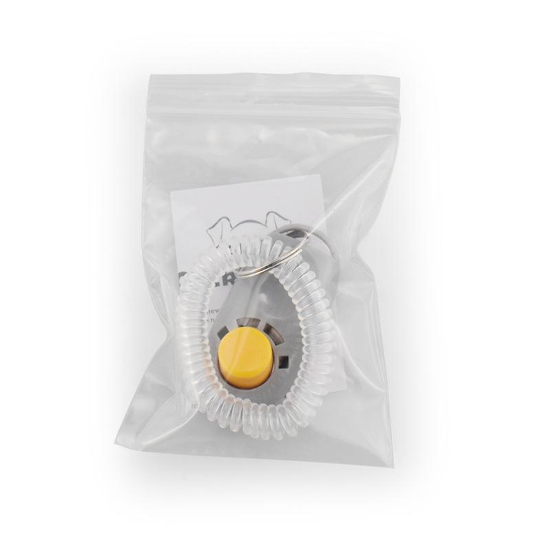 Pet Cat Dog Training Clicker High-Quality Dogs Click Trainer Aid Adjustable Elastic Rope Pet Rattles Dog Training Supplies