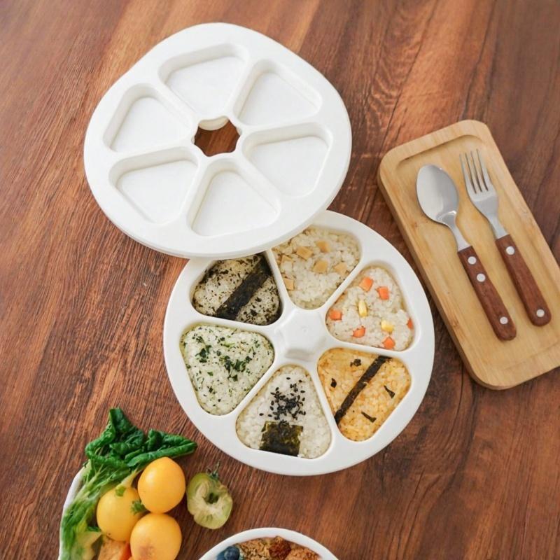 1 шт. Набор для приготовления суши «Шесть в одном» - Треугольная форма для риса и овощных роллов, Кухонный предмет первой необходимости, Набор для приготовления суши