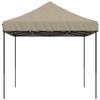 Vidaxl Składany Namiot Imprezowy Typu Pop-Up, Taupe, 410X279X315 Cm
