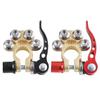 2PCS Car Battery Terminals 12V Auto Battery Terminal Connector Battery Bornes Cable Terminal Adapter Copper Clamps Clip Screw