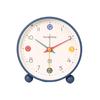 Yousheng Analog Alarm Clock with Night Light Non-Ticking Silent Battery Operated Bedroom Desktop Digital Quartz Clock Children Students Birthday Gift