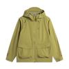 Li-Ning Спортивная повседневная простая толстовка на молнии с капюшоном из серии Outdoor однотонная свободного кроя универсальная дышащая куртка унисекс AEMV011-5