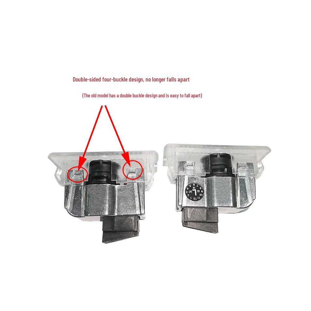 Проекционный приветственный свет для двери автомобиля Tesla Model 3 с функцией Plug-and-Play - Не требуется проводка