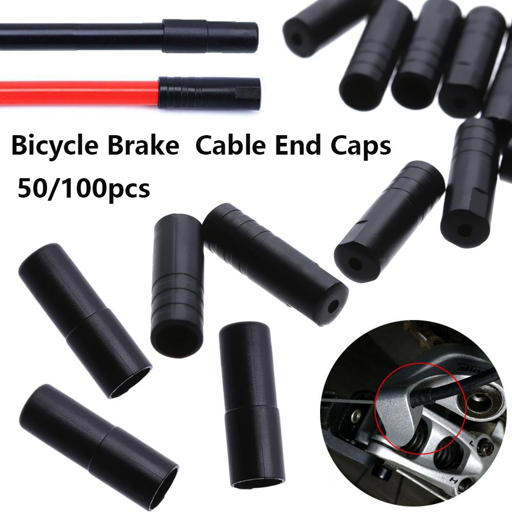 Tool MTB Bike Accessories Outer Cable Cover Caps Tips Crimps Bicycle Brake Gear Shift/Brake Cap
