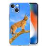 Чехол для телефона iPhone 17 Air Cases iPhone 16 15 12 13 14 Pro Max SE 7 8 Plus iPhone11 Прозрачный чехол Африканская рысь Каракал