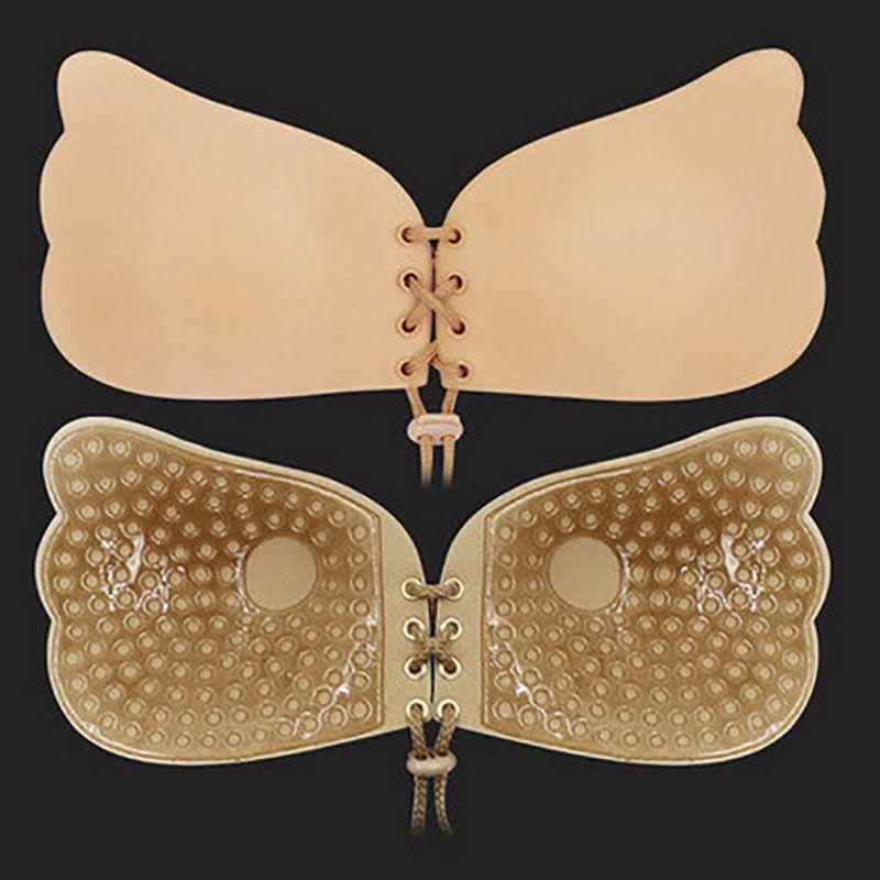 Women Sexy Lingerie Silicone Adhesive Stick On Magical Push Up Invisible Bra For Ultimate Comfort And Support