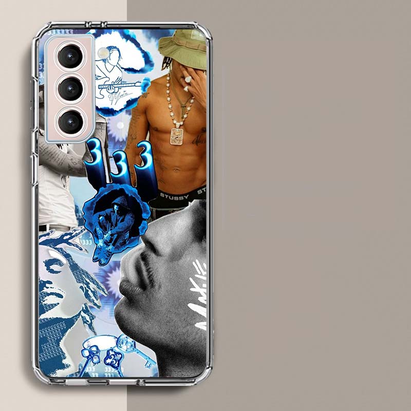 Rapper Matue 333 Album Phone Case For Samsung Galaxy S25 Edge S24 S23 FE S21 S20 S10 Plus S22 S26 Ultra Cover Clear Cases TPU Ca