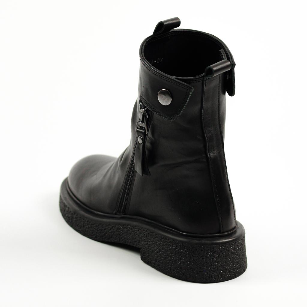 Ботинки зимние Evromoda 907242 36 Черные кожа