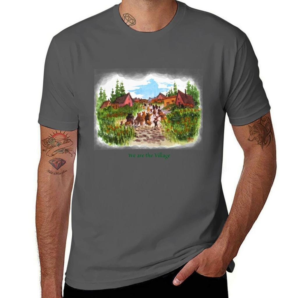 We Are The Bear Village TShirt Durable Work Wear TShirt