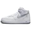 Air Force 1 Mid 07 White Wolf Серые мужские кроссовки DV0806-100