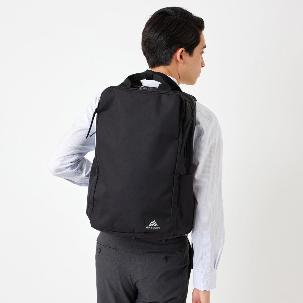 Gregory Business Backpack, Official Covert Solid Day, Current Model, Black