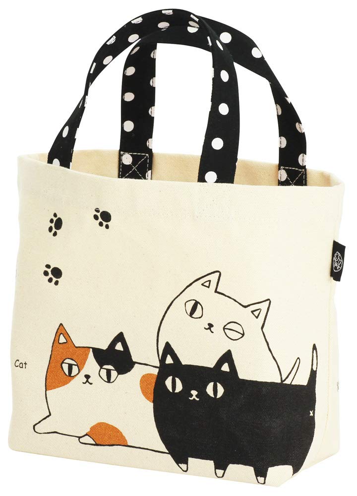 Ceramic Ai Tote Bag, Small, 3 Cat Brothers, 13596, 30cm x 10cm x 20cm