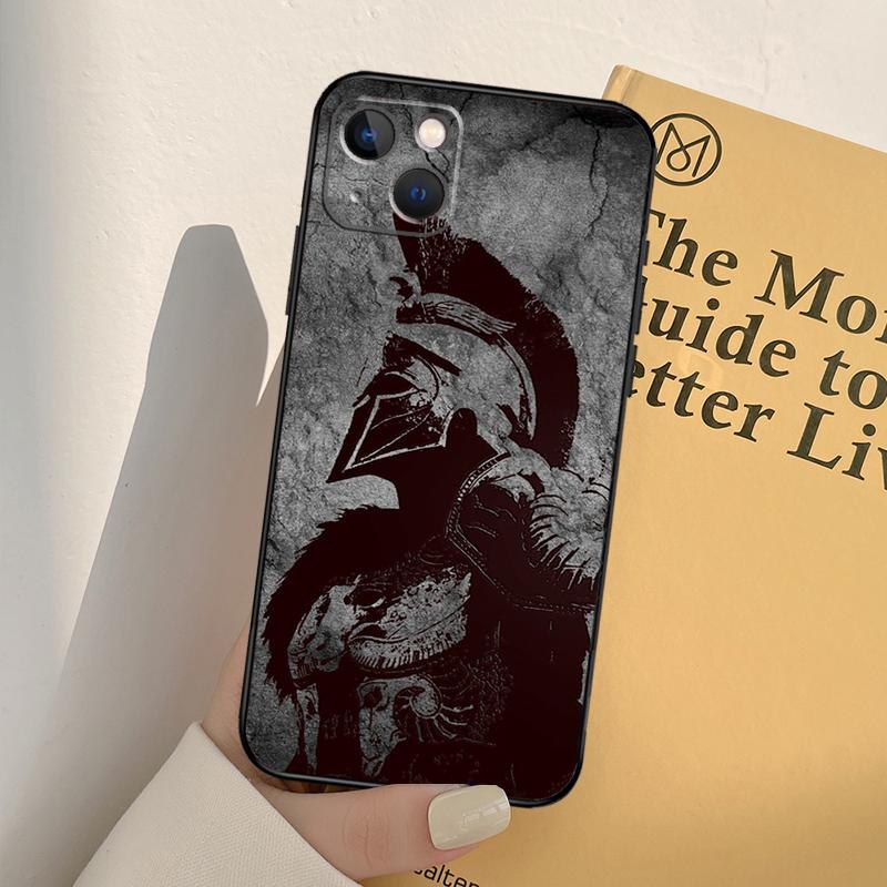Spartan Phone Case For iPhone 12 11 13 Pro Max X XR XS Max 7 8 Plus SE 2020 12 Mini 13 Mini Cover