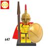Medieval Knights Roman Commander Spartan Crusader Viking Warrior Middle Age Army Soldier Block Toys