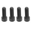4 Pcs Disk Brake Caliper Screw M6x16mm Ti Alloy Sturdy Lightweight Low Temperature Drift Suppression Bike Brake Screw