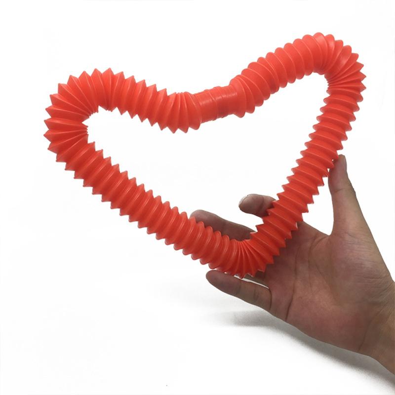 Детская игрушка для декомпрессии, цветная телескопическая трубка, забавная водопроводная труба для снятия стресса, дня рождения