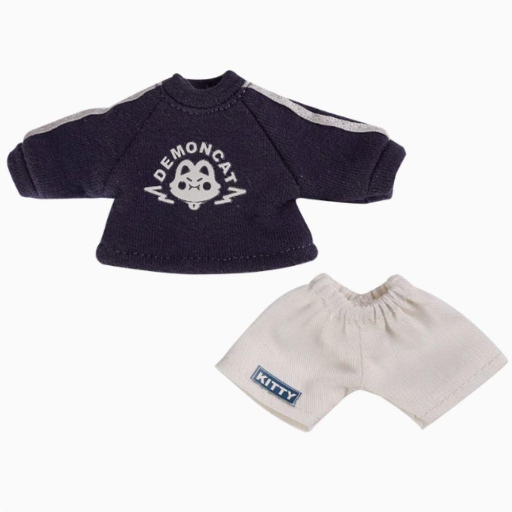 Наряды OB11 Ручная работа Наряд Obitsu11 Сделай сам Игрушечная кукла Толстовка Шорты 1/12 Bjd