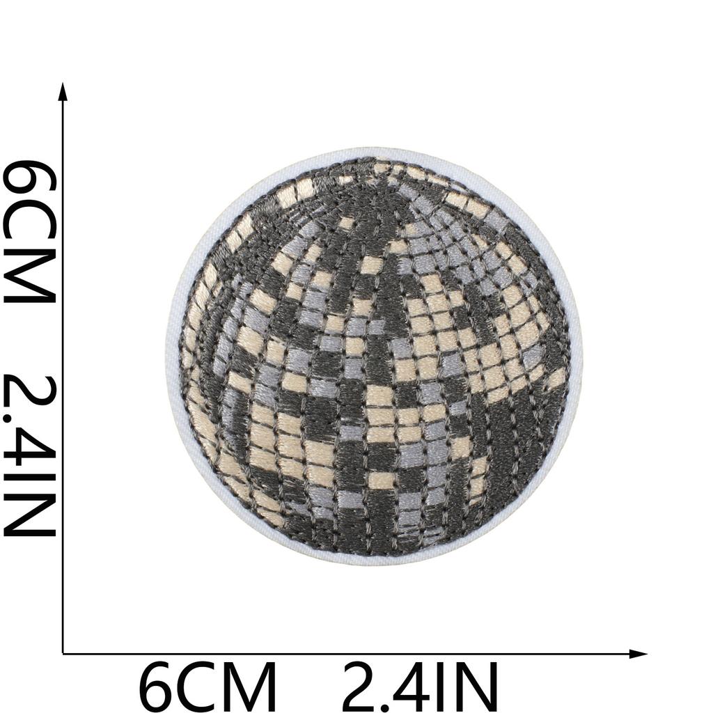 Tide Play Embroidery Cloth Sticker Bag Embellishment Decorative Leopard Print A Embroidery Label Ironing Love Lip Patch Sticker Hot Sublimation