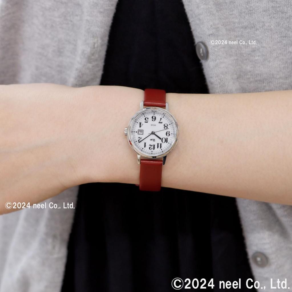 Riki Standard Ladies Solar AKQD401 Женские часы из серебра и розового золота [Seiko Watch]