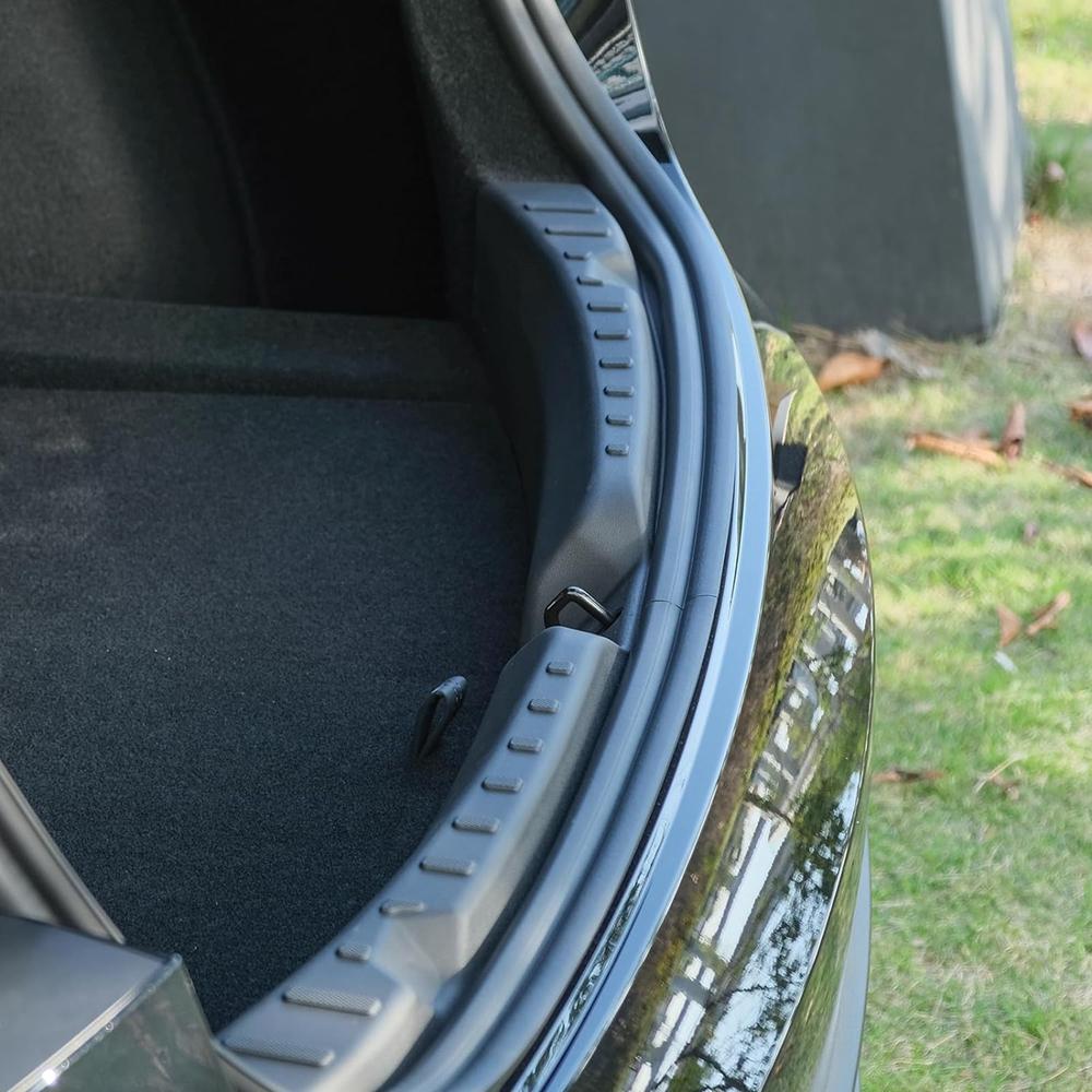 Для Tesla Model 3 Highland 2025 2025 Защита порога багажника Коврик порога багажника Защитная полоса от царапин Органайзер Автоаксессуары