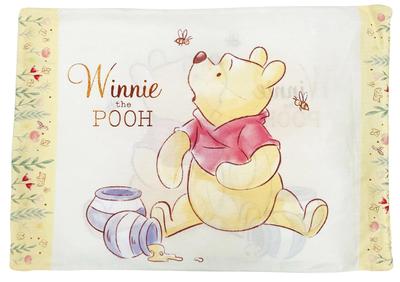 MORIPiLO Наволочка Morishita с изображением Винни-Пуха 40x30 см, моющаяся, с героями Disney, желтая 4621220, детская, прибл.