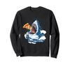 Pizza Eaten by Sharks Shark Goods Jaws Sweatshirt