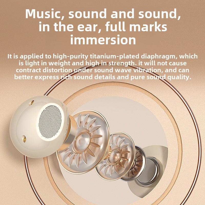 Новые наушники Sleep Bluetooth, беспроводные внутриканальные наушники с функцией шумоподавления и мини-Bluetooth