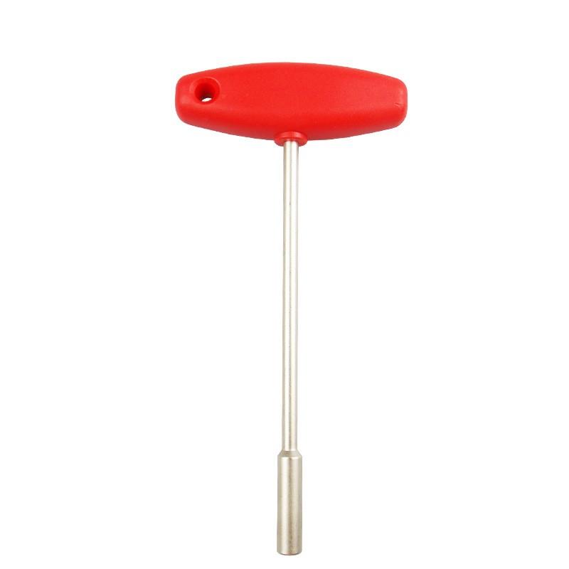 Велосипедный скрытый спицевой ключ 3,2/4,7/5,5 мм Т-образный торцевой ключ Встроенный инструмент для спиц Велосипедный ремонт Прочная сталь MTB Горный велосипед