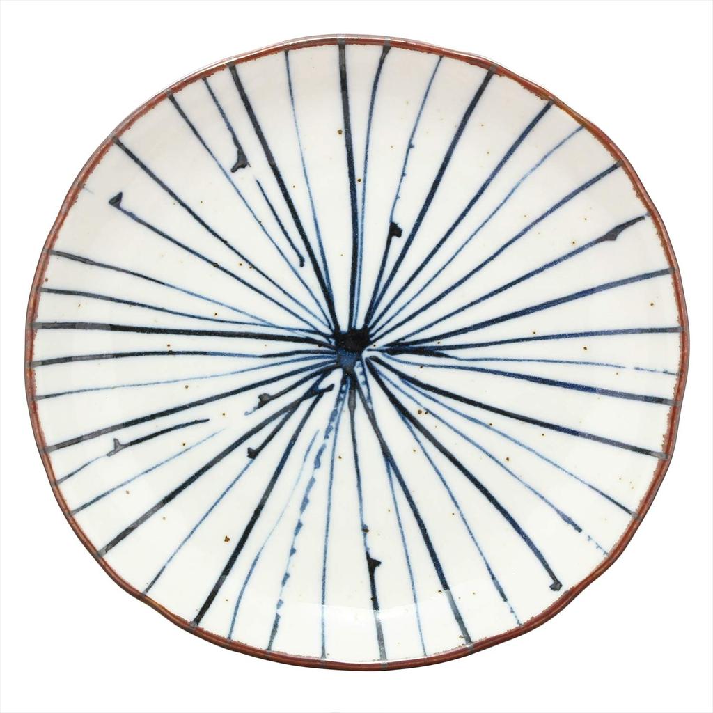 Mino Ware Plate Approx. 16 X 15 Cm Microwave and Dishwasher Safe Tokusa Oval 132-0406