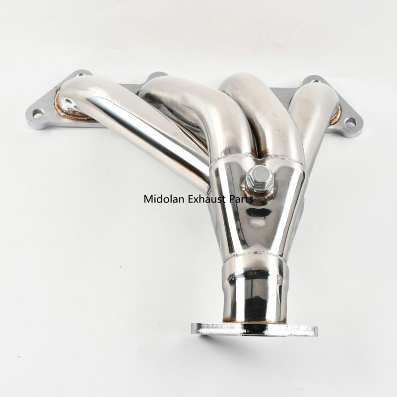 Выпускной коллектор из нержавеющей стали для Mitsubishi Eclipse 2.4L 2000-2005 гг. Высокопроизводительная выхлопная система Cat-Back