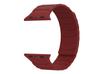 New GlacierX Silicone Magnetic ExoStripe Burgundy Smartwatch Strap for Apple Watch 42/44/45/49mm Burgundy