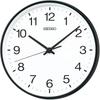 Часы (Часы Seiko) KX268K Радиоволновые Аналоговые Металлический Каркас Черный Диаметр 270 x 48 мм