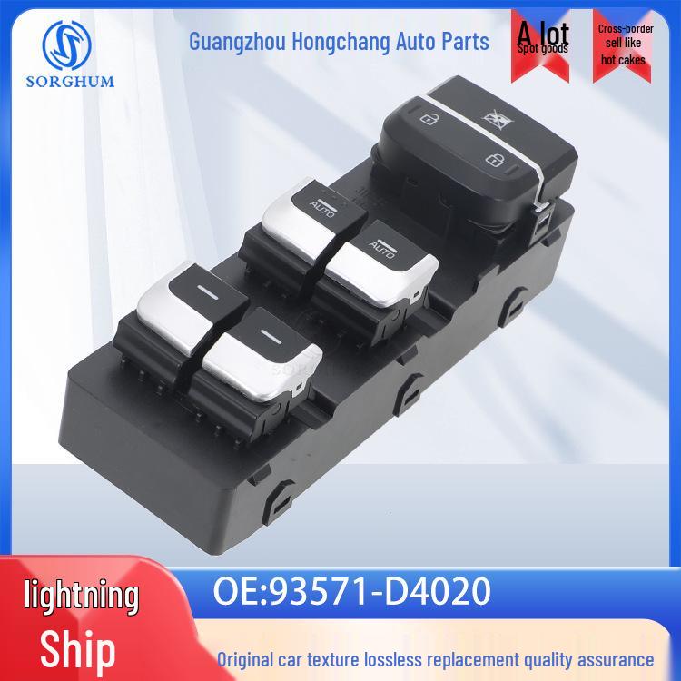93571-D4020: Compatible Electric Window Switch for 18-22 Kia Models