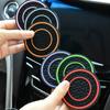 2pcs Anti-Slip Beverage Coaster Sift-Proof Drink Holder New Car Coasters