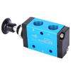 1Celsius4 inch two-position three-way hand valve for compressed  , manual control direct acting, aluminum alloy structure, tight and firm connection