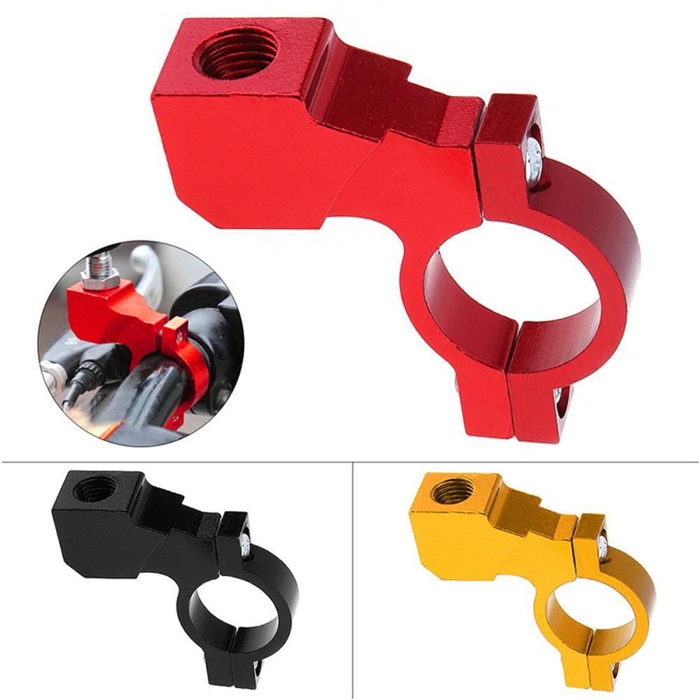 Держатель зеркала заднего вида из алюминиевого сплава для мотоцикла, электровелосипеда, адаптер для крепления зеркала, универсальная база