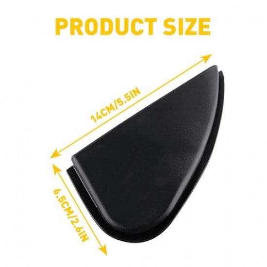 2pcs Mirror View Side Corner Cover Trim Triangle Fender Fits for Toyota Corolla