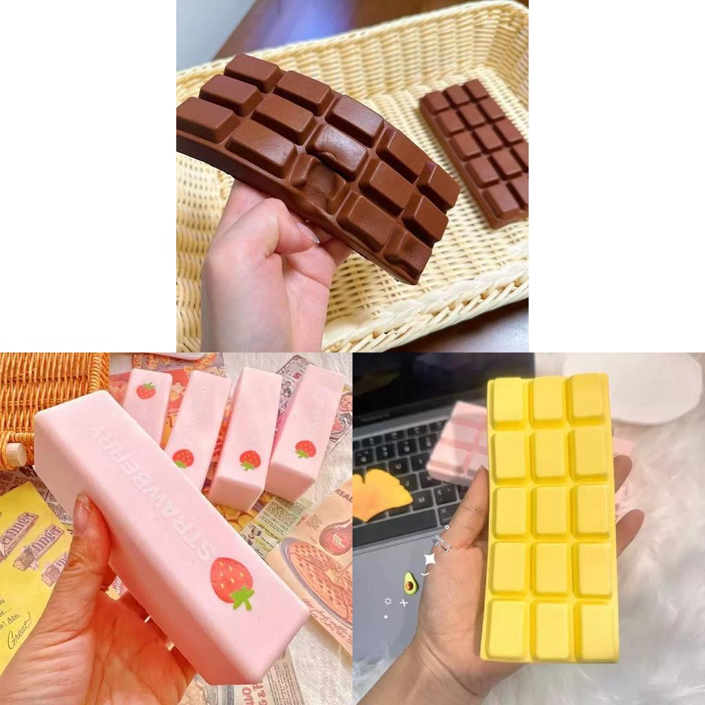 Chocolate Pu Foam Stress Toy With Soft Rebound For Home And Office Use