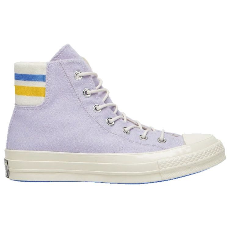 Converse Кроссовки унисекс Chuck Taylor All Star 70 Hi Retro Stripe Oxygen Purple Egret 163365C