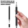 Универсальный стилус 2 в 1 для iOS Android, сенсорный емкостный стилус для iPad, Samsung, Xiaomi, планшета, смартфона, карандаш для экрана